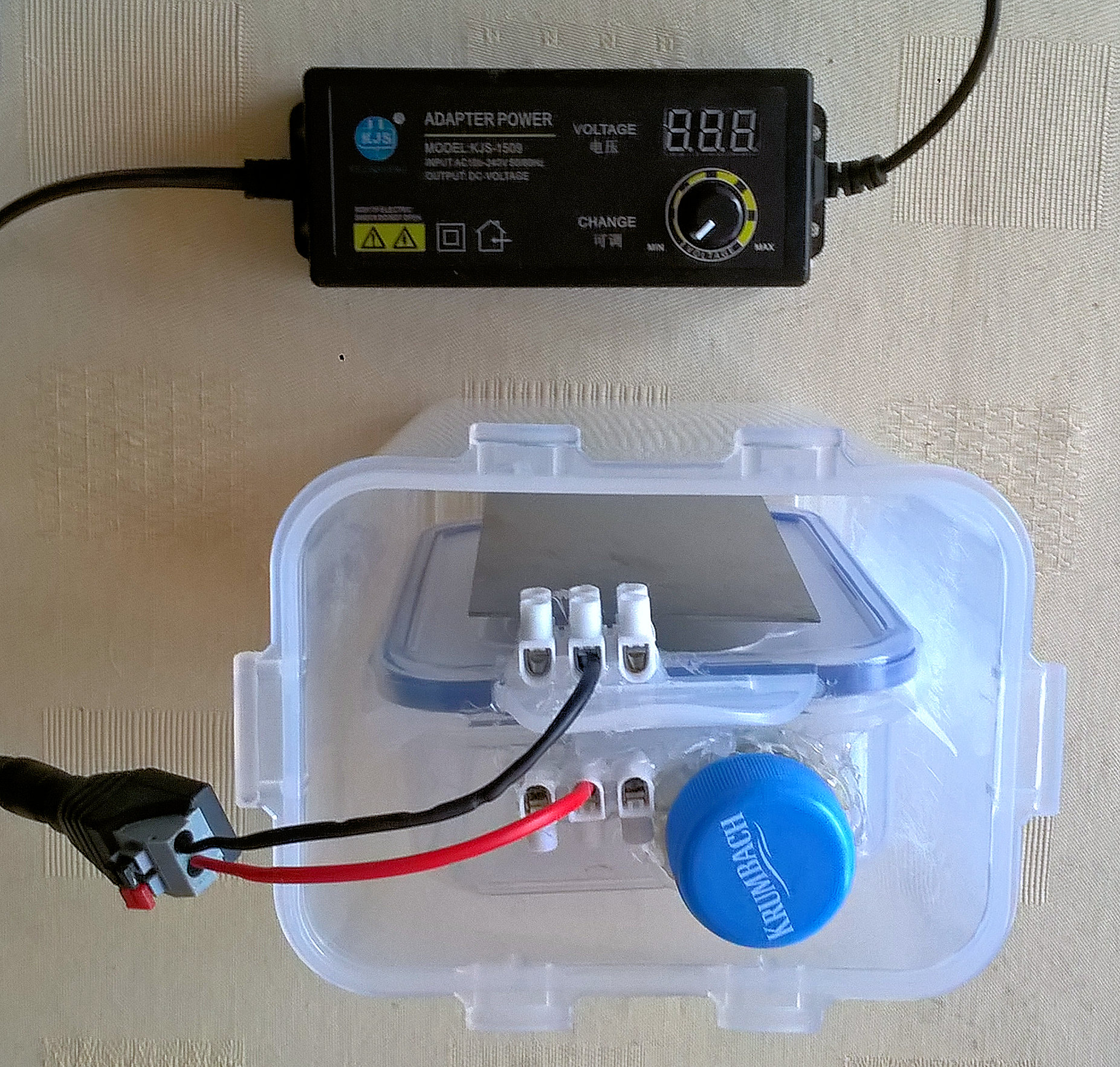 Diy-Elektrolyse f�r A-CDL