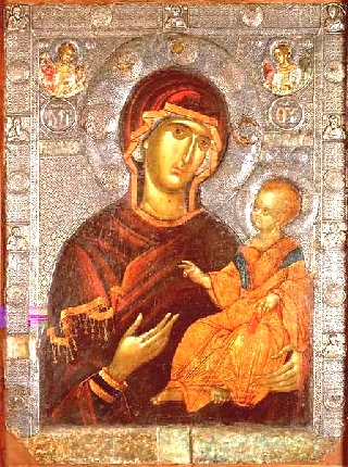Ikone mit Maria und Jesuskind