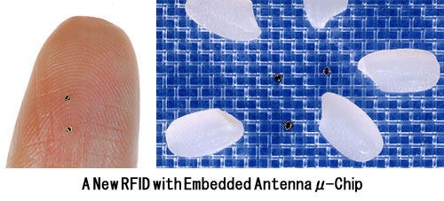 RFID-Chip von Hitachi, Bildquelle: http://www.hitachi.com/New/cnews/030902.html